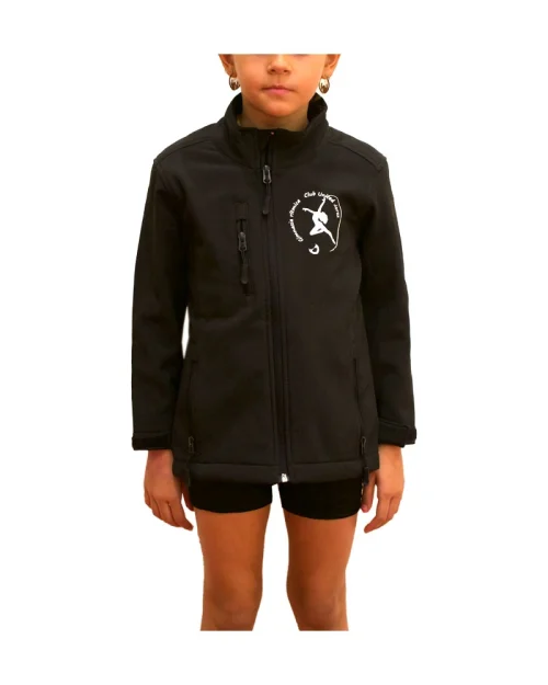 Chaqueta softshell negra