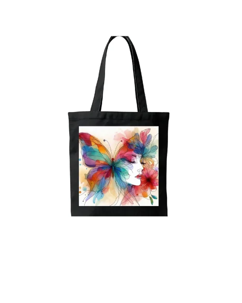 Bolsa Tela Asa Mariposa