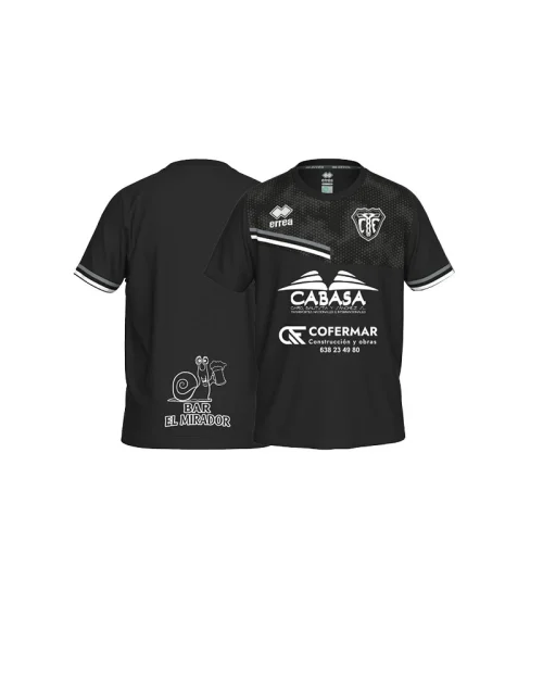 Camiseta Oficial Porteros Negro